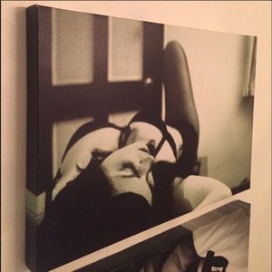 Rare! Pillow talk sexy canvas wall art